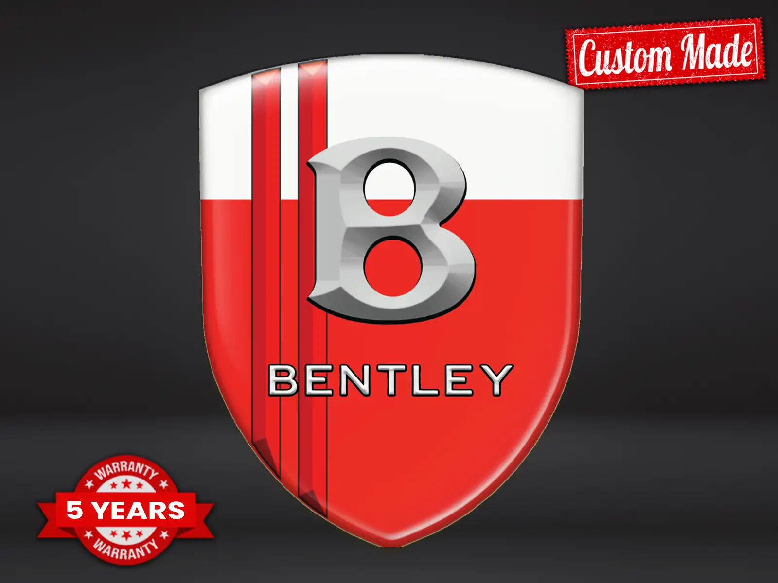 Bentley Fensteraufkleber Racing Design Professionell
